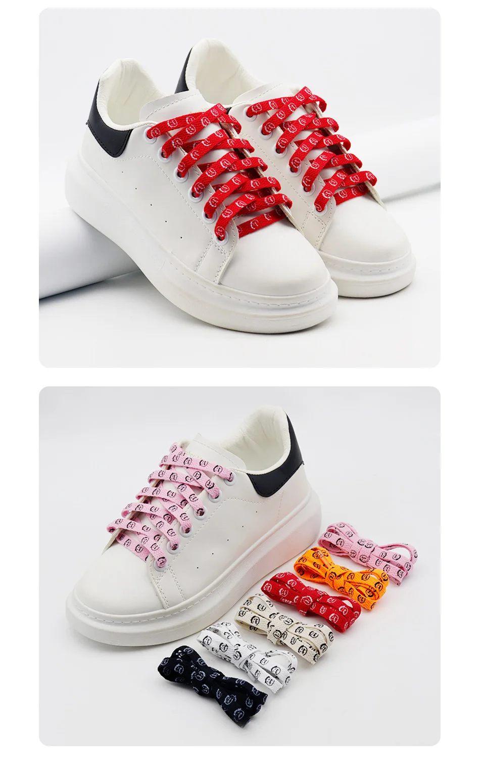 Premium Printed Travis Hip Grimace Letter Design 8mm Flat Shoelaces Shoestring Men Perfect for Jumpman 1 Airforce 11 AF Sneakers