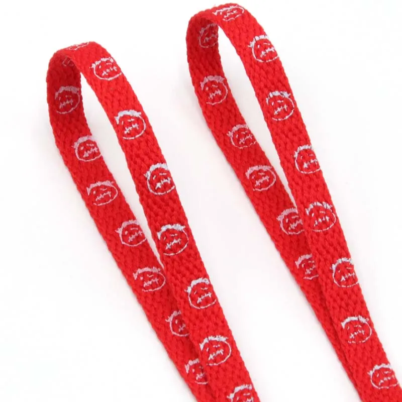 Premium Printed Travis Hip Grimace Letter Design 8mm Flat Shoelaces Shoestring Men Perfect for Jumpman 1 Airforce 11 AF Sneakers