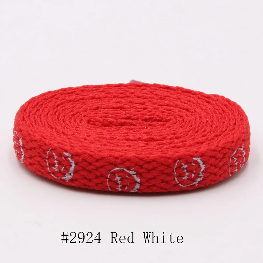 Premium Printed Travis Hip Grimace Letter Design 8mm Flat Shoelaces Shoestring Men Perfect for Jumpman 1 Airforce 11 AF Sneakers