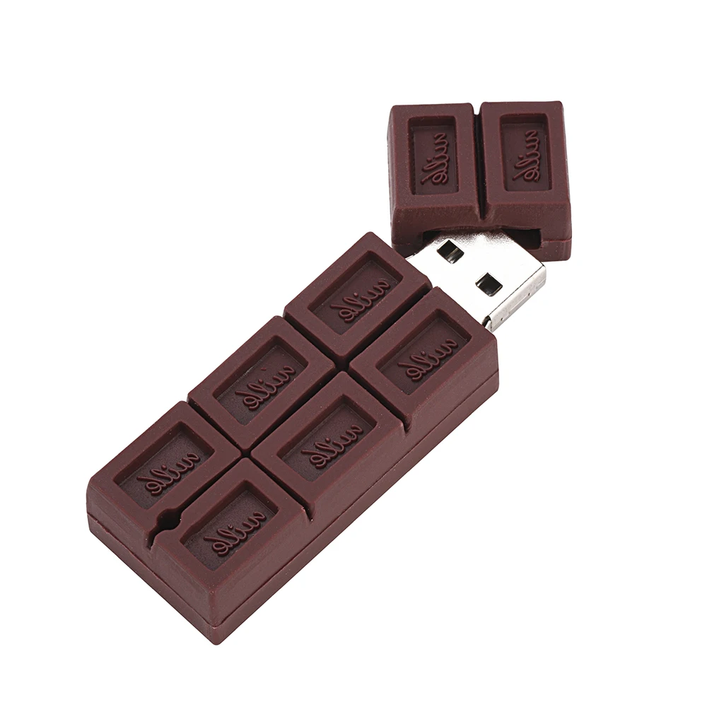 Cartoon chocolate Model USB flash drive 64gb Pen drive 128MB 4GB 8GB 16GB 32GB memory stick U disk