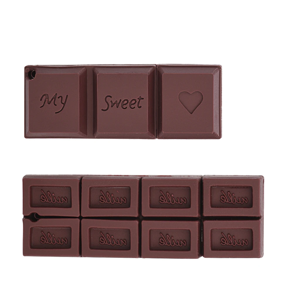 Cartoon chocolate Model USB flash drive 64gb Pen drive 128MB 4GB 8GB 16GB 32GB memory stick U disk
