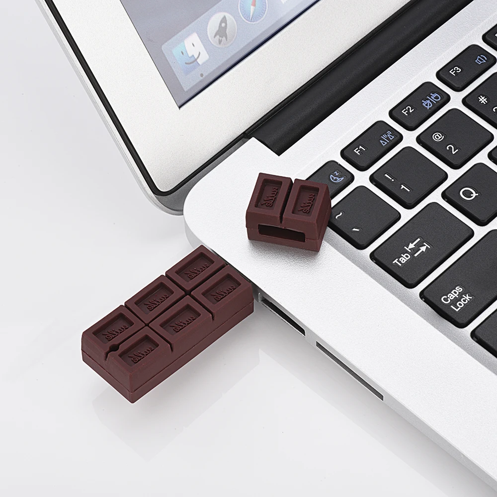 Cartoon chocolate Model USB flash drive 64gb Pen drive 128MB 4GB 8GB 16GB 32GB memory stick U disk