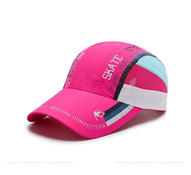 New Summer Quick Drying Thin Breathable Baseball Cap Men Women Sport Outdoor Hiking Climbing Cycling Fishing Run Hat Bone
