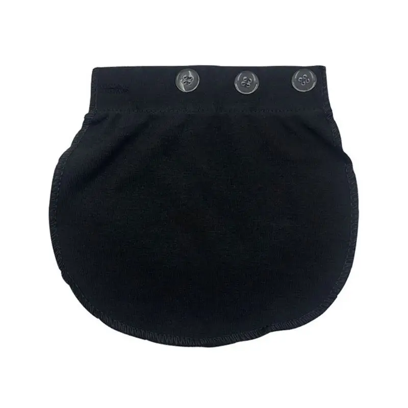 Maternity Pregnancy Waistband Belt Soft Adjustable Elastic Pants Lengthening Waist Extenders Button Mother Loose Pants Belt