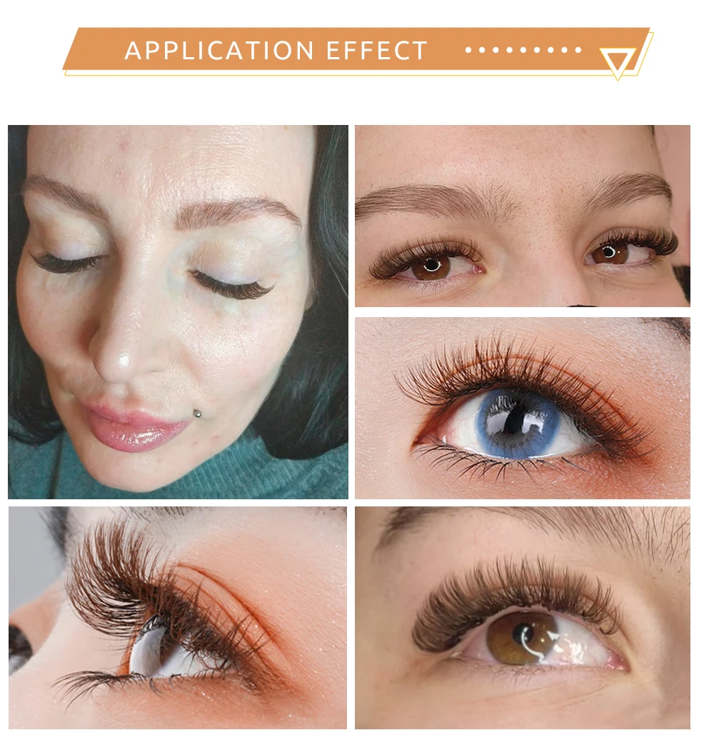 ABONNIE Dark Brown Eyelash Extension Mix 8-15mm Mink Individual Eyelash Lashes High Quality Color Natural Korean Eyelashes