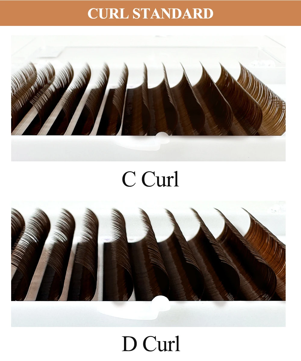 ABONNIE Dark Brown Eyelash Extension Mix 8-15mm Mink Individual Eyelash Lashes High Quality Color Natural Korean Eyelashes