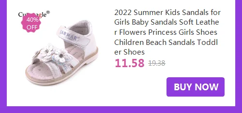 2023 Summer Kids Sandals for Girls Baby Sandals Soft Leather Flowers Princess Girls Shoes Children Beach Sandals Toddler Shoes