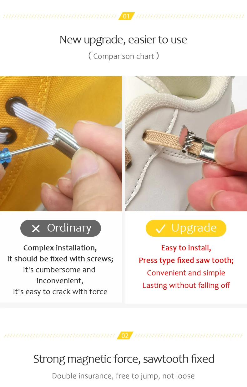 4Pcs/2Pair Shoelace Buckle Metal Shoelaces Magnetic Buckle Accessories Metal Lace Lock AF1 DIY Sneaker Kits Metal Laces Buckle