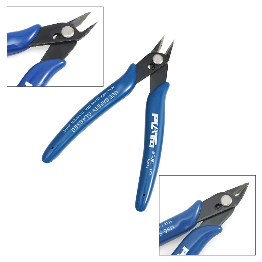 1PC Bule Flush Side Shear Cutter Clipper Cutting Beading Pliers For Jewelry Wire Tools Jewelry Pliers Tools & Equipment Kit
