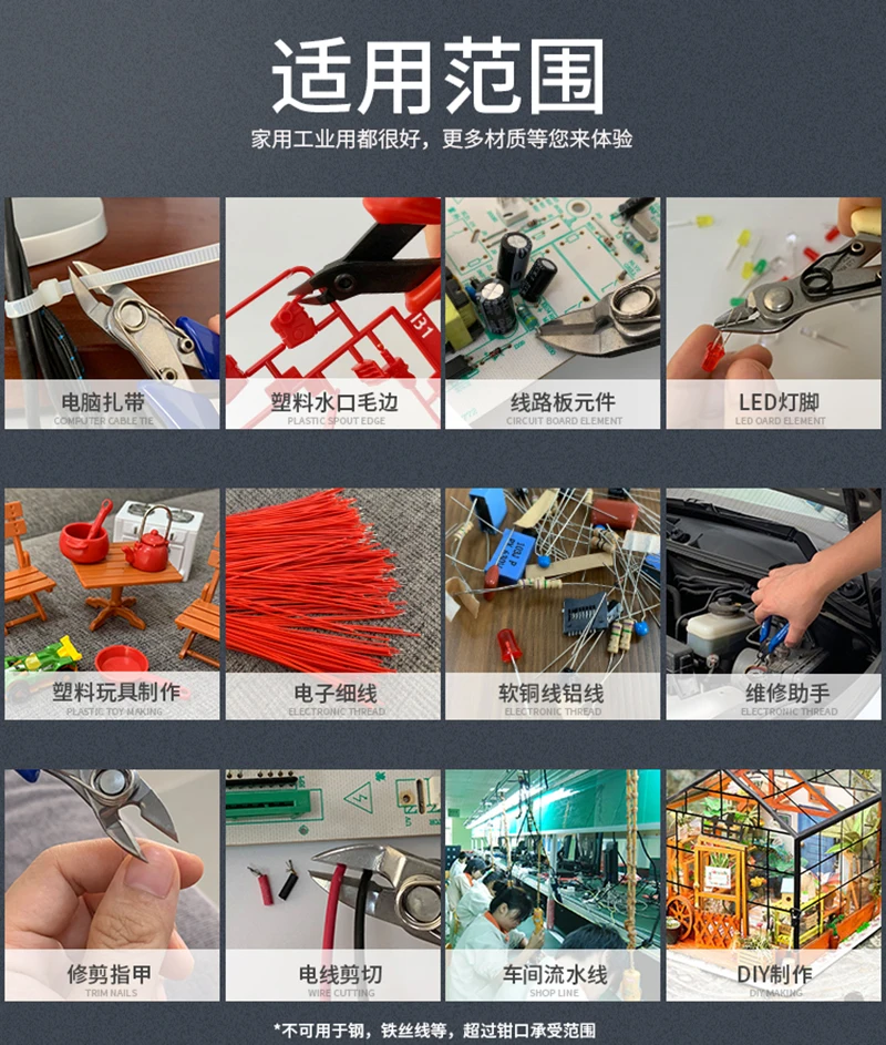 1PC Bule Flush Side Shear Cutter Clipper Cutting Beading Pliers For Jewelry Wire Tools Jewelry Pliers Tools & Equipment Kit