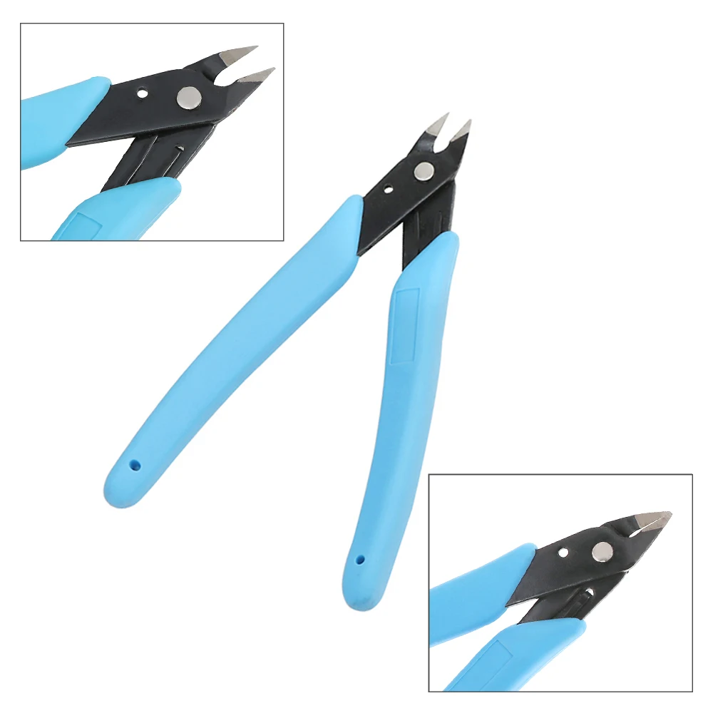 1PC Bule Flush Side Shear Cutter Clipper Cutting Beading Pliers For Jewelry Wire Tools Jewelry Pliers Tools & Equipment Kit