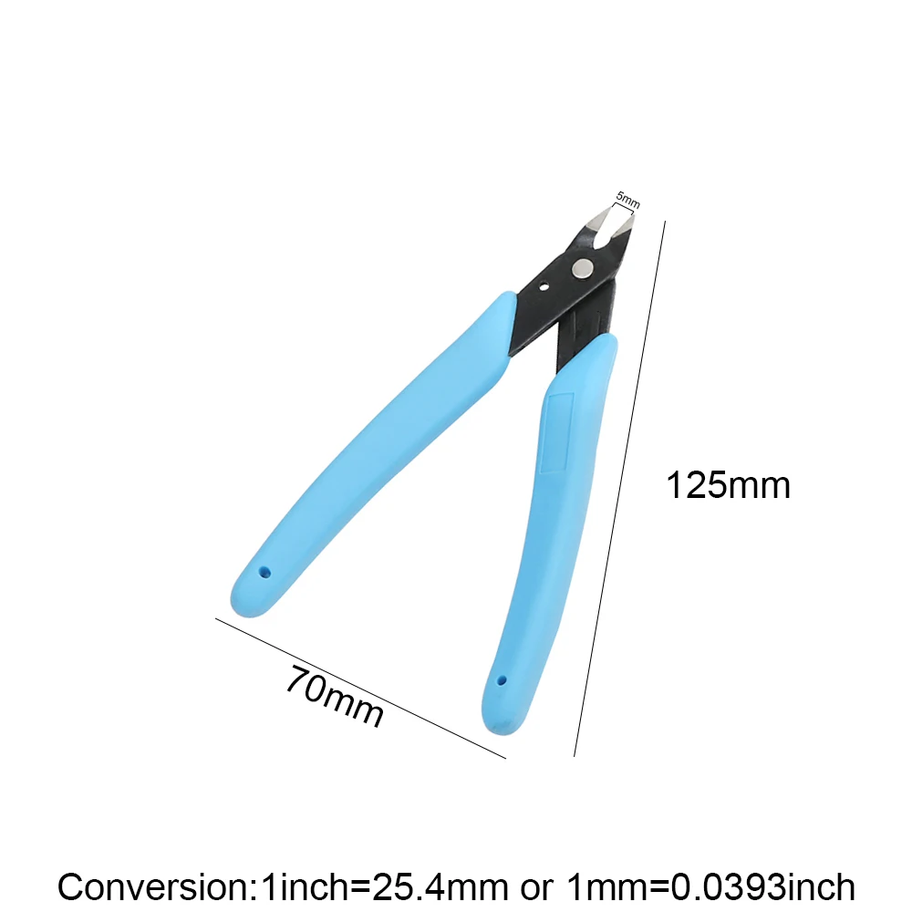 1PC Bule Flush Side Shear Cutter Clipper Cutting Beading Pliers For Jewelry Wire Tools Jewelry Pliers Tools & Equipment Kit