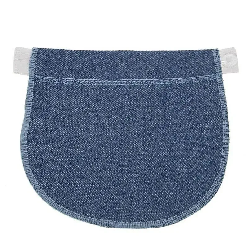 Maternity Pregnancy Waistband Belt Soft Adjustable Elastic Pants Lengthening Waist Extenders Button Mother Loose