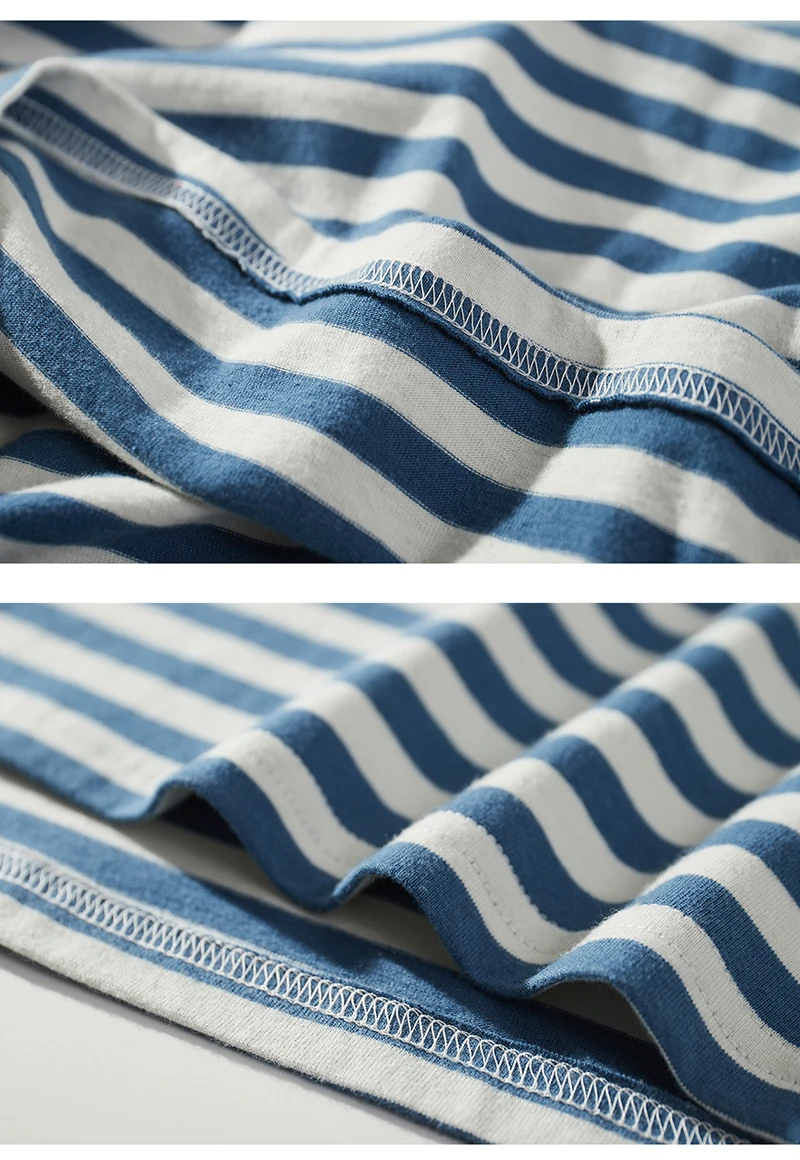 Amekaji Vintage Breton Striped Tank Top Summer Men Lightweight Cotton Color Block Crew Neck Loose Vest Sailor Sleeveless T-Shirt
