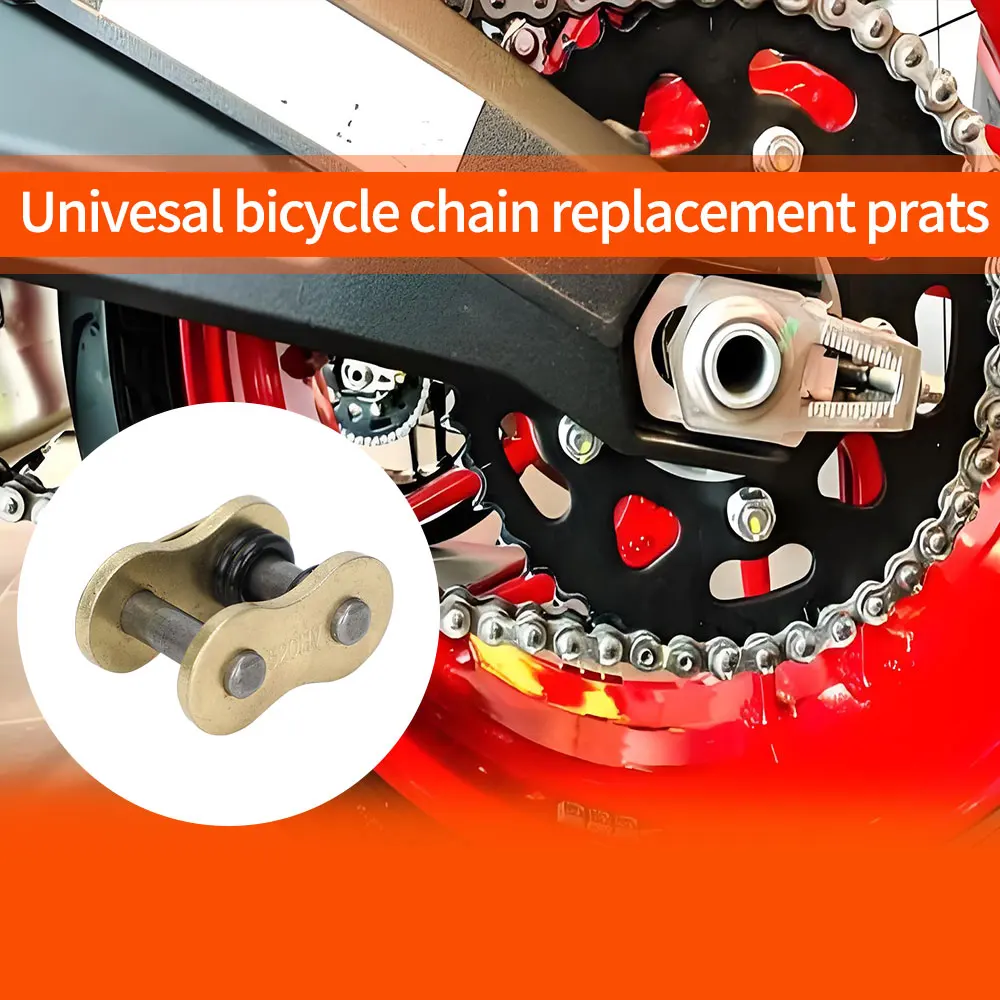 Motorcycle Chain Buckle Ring Link 420 428 520 525 530 Heavy Chain Connecting Connector Master Joint Link With O-Ring Chain Lock