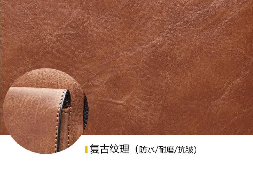 2021 New Men's Messenger Bag Brand designer PU Leather Retro Large-capacity Shoulder Bag Man Handbag Travel Backpack Sac à main