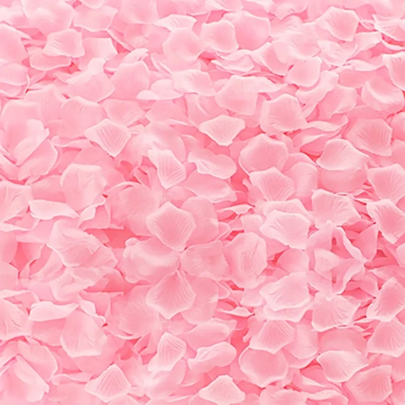 Black Artificial Rose Petals For Wedding Party Flower Favors Decoration Roses Supplies 500pcs Silk Petals Rosas Para Casamento