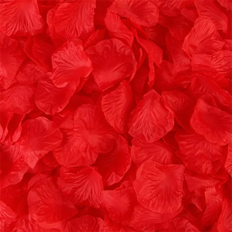 Black Artificial Rose Petals For Wedding Party Flower Favors Decoration Roses Supplies 500pcs Silk Petals Rosas Para Casamento