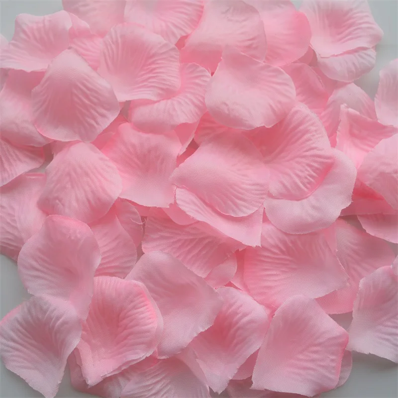 Black Artificial Rose Petals For Wedding Party Flower Favors Decoration Roses Supplies 500pcs Silk Petals Rosas Para Casamento