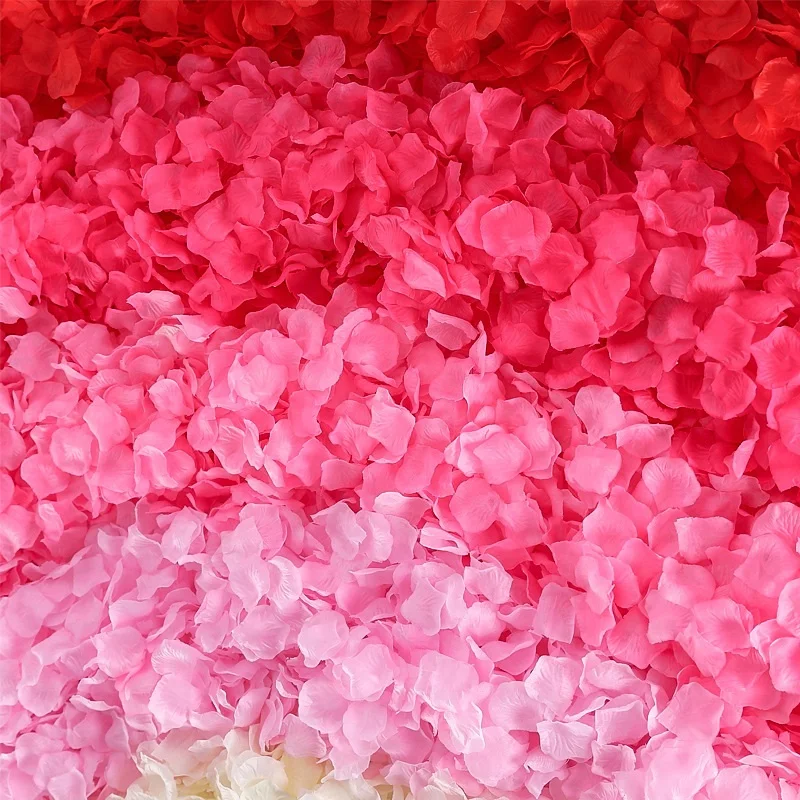 Black Artificial Rose Petals For Wedding Party Flower Favors Decoration Roses Supplies 500pcs Silk Petals Rosas Para Casamento