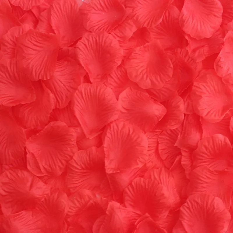 Black Artificial Rose Petals For Wedding Party Flower Favors Decoration Roses Supplies 500pcs Silk Petals Rosas Para Casamento