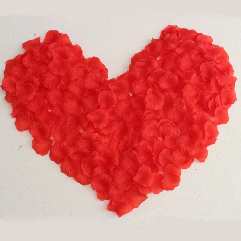 Black Artificial Rose Petals For Wedding Party Flower Favors Decoration Roses Supplies 500pcs Silk Petals Rosas Para Casamento