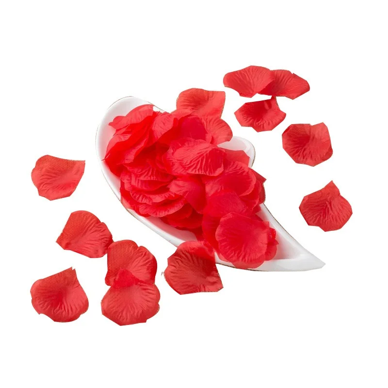 Black Artificial Rose Petals For Wedding Party Flower Favors Decoration Roses Supplies 500pcs Silk Petals Rosas Para Casamento