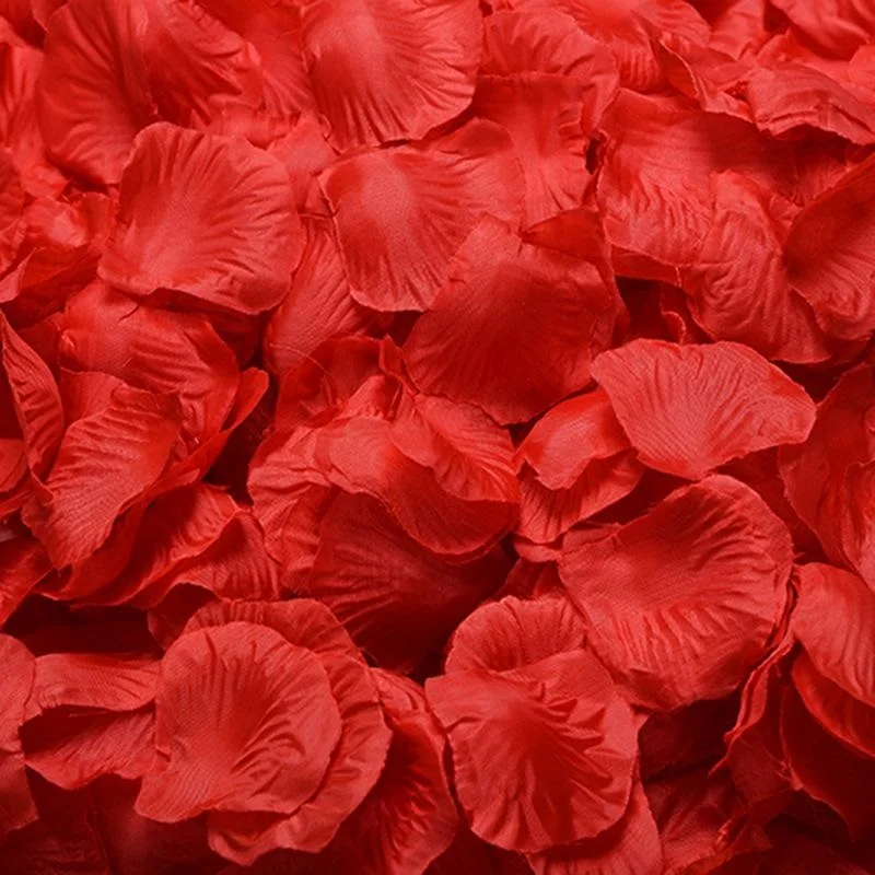 Black Artificial Rose Petals For Wedding Party Flower Favors Decoration Roses Supplies 500pcs Silk Petals Rosas Para Casamento
