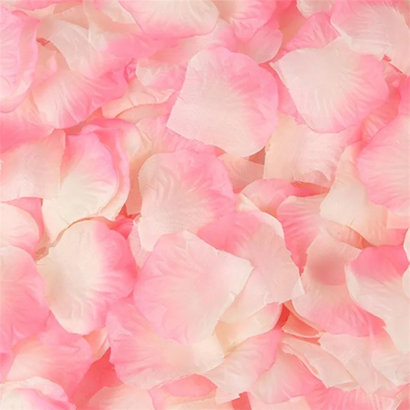 Black Artificial Rose Petals For Wedding Party Flower Favors Decoration Roses Supplies 500pcs Silk Petals Rosas Para Casamento