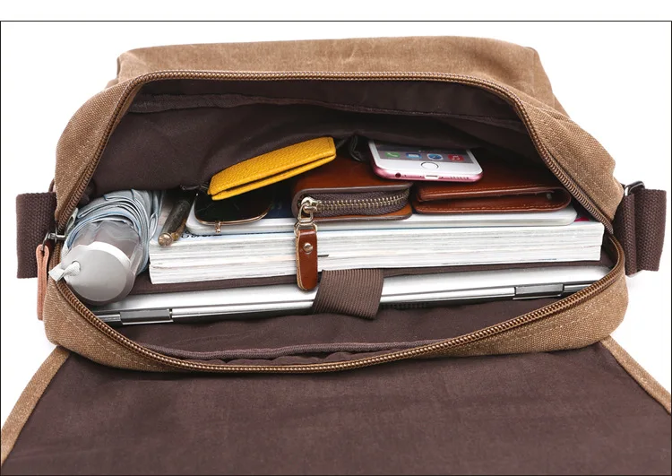 Brand Designer Handbags High Quality Messenger Bag Large Capacity Unisex Shoulder Bag Canvas Small Square Bag Student School Bag