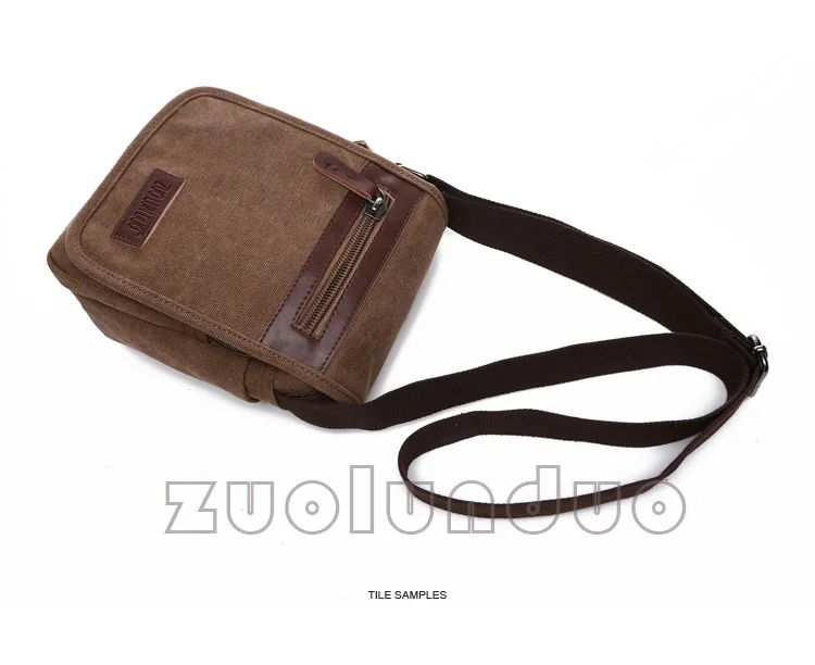 Brand Designer Handbags High Quality Messenger Bag Large Capacity Unisex Shoulder Bag Canvas Small Square Bag Student School Bag