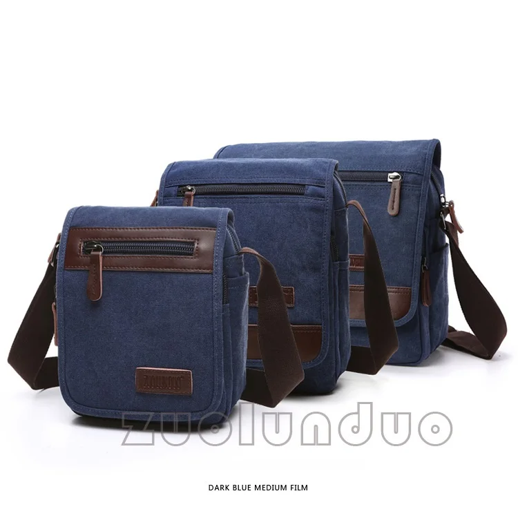 Brand Designer Handbags High Quality Messenger Bag Large Capacity Unisex Shoulder Bag Canvas Small Square Bag Student School Bag