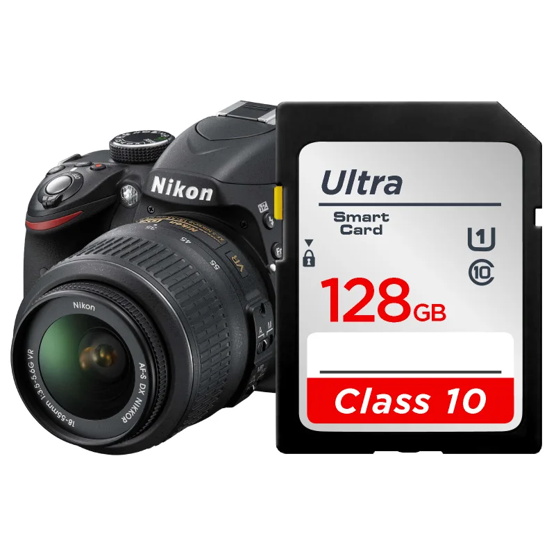 Ultra Original SD Card 16GB 32GB SDV10HC 64GB 128GB SDV10XC Class10 Memory Card C10 FULL HD Video USH-1 for Camera