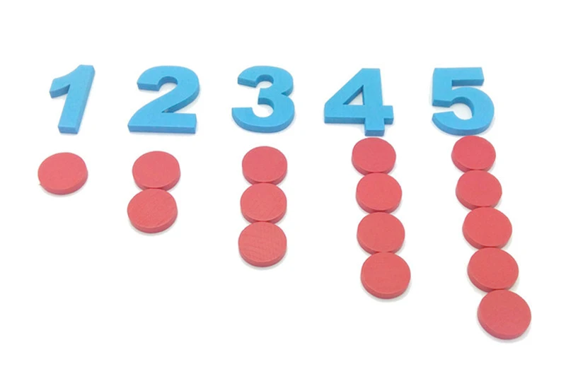 Kids Wooden Montessori Cognitive Cards Number Counting Math Game Educational Toys For Kids Early Childhood Preschool Training