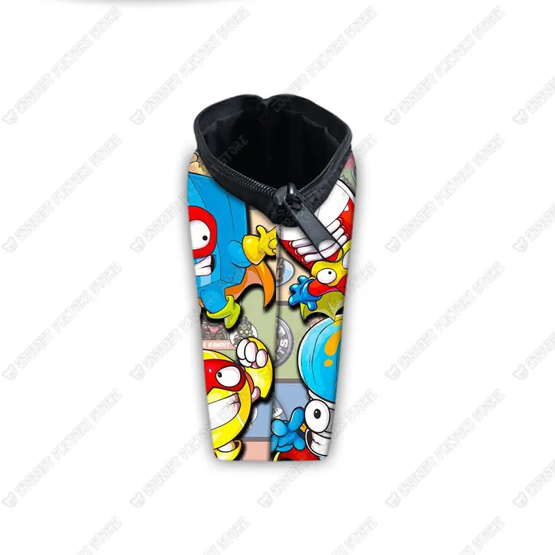 Super Zings Cosmetic Case Woman Cartoon Game Makeup Bag Large Capacity Multifunction Toy storage bag Children Best Gift