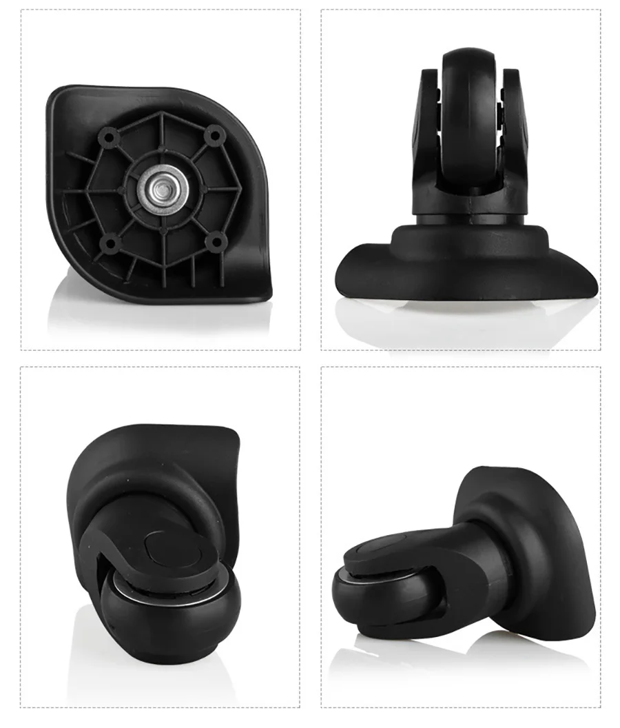 Suitcase Luggage Case Casters Replacement Trolley Case Wheel Mute Universal Wheel Suitcase Caster Accessories Suitcase Caster