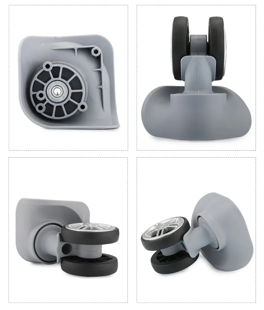 Suitcase Luggage Case Casters Replacement Trolley Case Wheel Mute Universal Wheel Suitcase Caster Accessories Suitcase Caster
