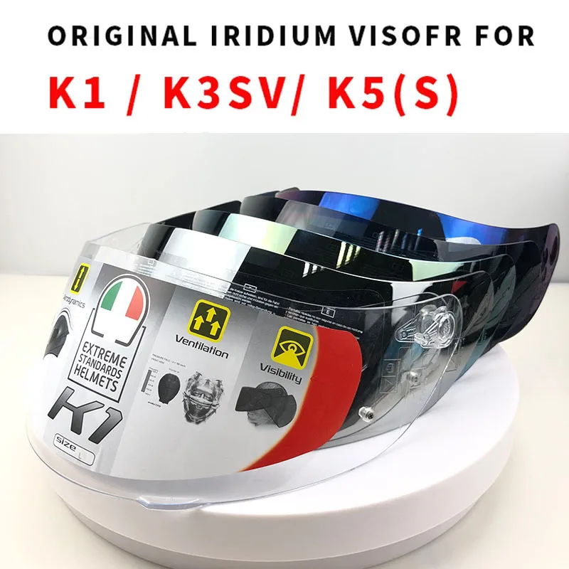 For AGV K5 K5S K3SV K1 K1S ILM Compact ST Motorcycle Helmet Visor 902 902L 902BT Glass Full face Pin Accesorios Para Moto Casque