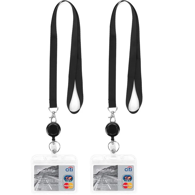 Name Card Holder Keychain Nurse Accessories Badges Set Lanyard ID Card Holder Neck Straps Nurse Business Card Holde Key Holder
