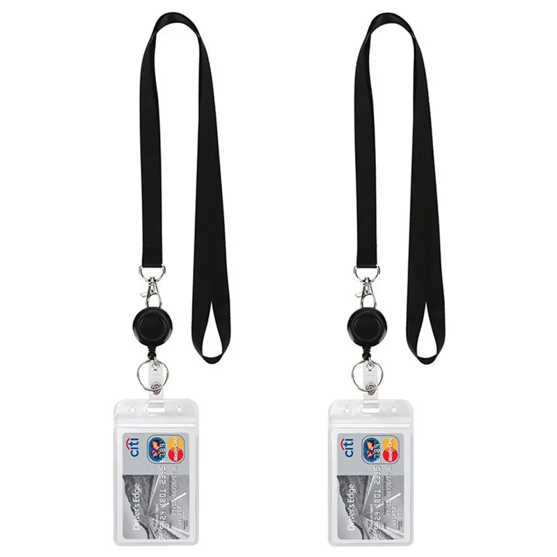 Name Card Holder Keychain Nurse Accessories Badges Set Lanyard ID Card Holder Neck Straps Nurse Business Card Holde Key Holder