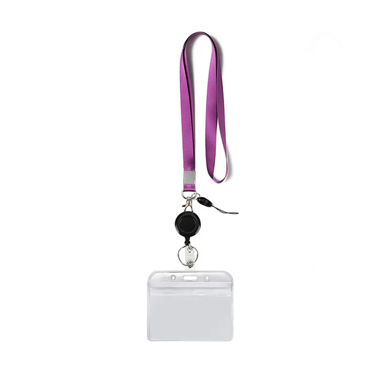 Name Card Holder Keychain Nurse Accessories Badges Set Lanyard ID Card Holder Neck Straps Nurse Business Card Holde Key Holder