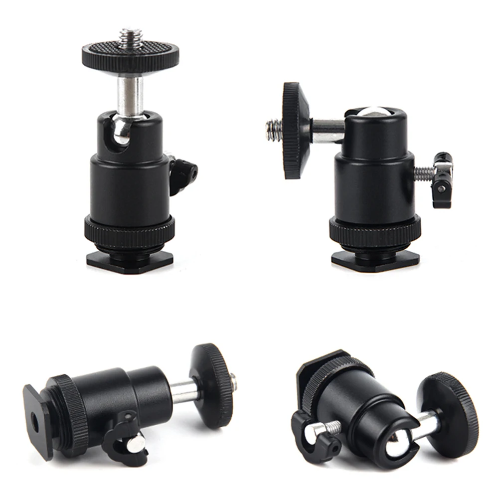 Universal Moblie Phone Clip Bracket Holder Mount 1/4 Screw Hot Shoe Phone Clip Tripod Monopod Stand for iPhone Samsung Xiaomi