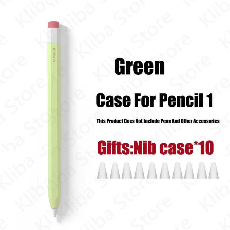 Silicone Pencil Case For Apple Pencil 2nd 1st Tablet Touch Stylus Pouch Portable Protective Cover