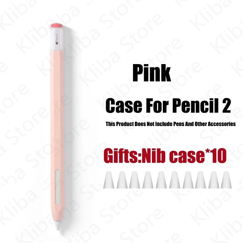 Silicone Pencil Case For Apple Pencil 2nd 1st Tablet Touch Stylus Pouch Portable Protective Cover