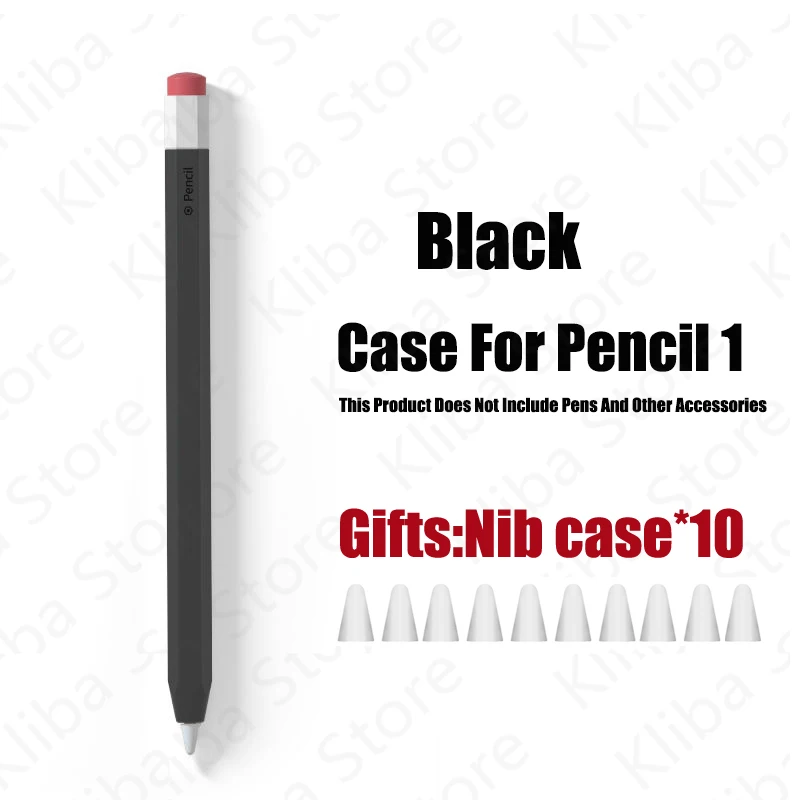 Silicone Pencil Case For Apple Pencil 2nd 1st Tablet Touch Stylus Pouch Portable Protective Cover