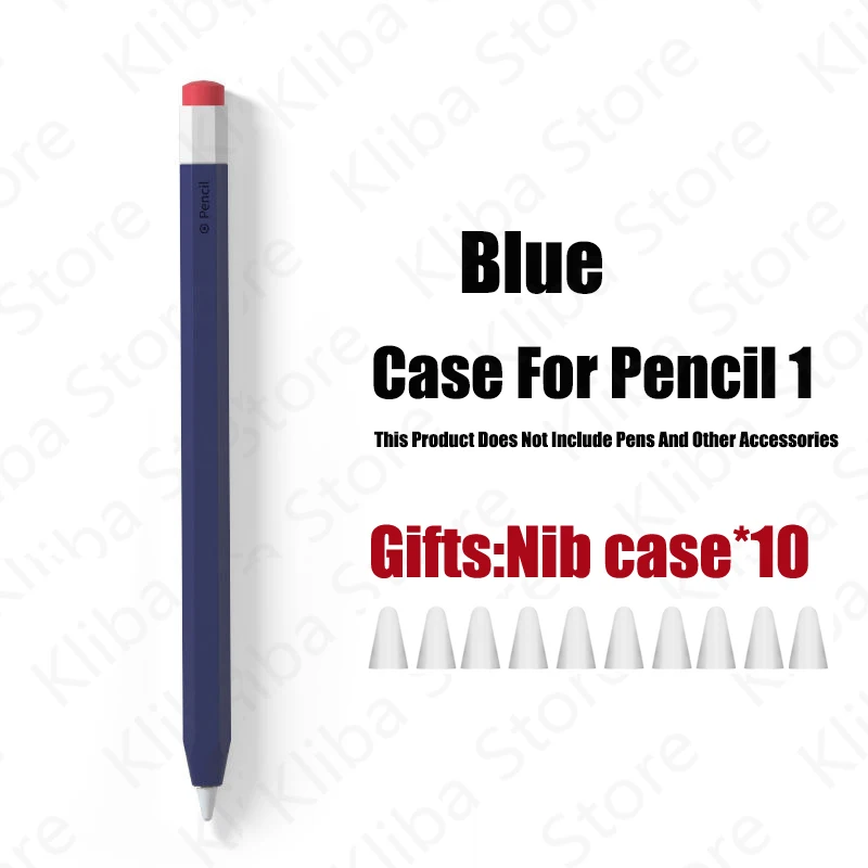 Silicone Pencil Case For Apple Pencil 2nd 1st Tablet Touch Stylus Pouch Portable Protective Cover