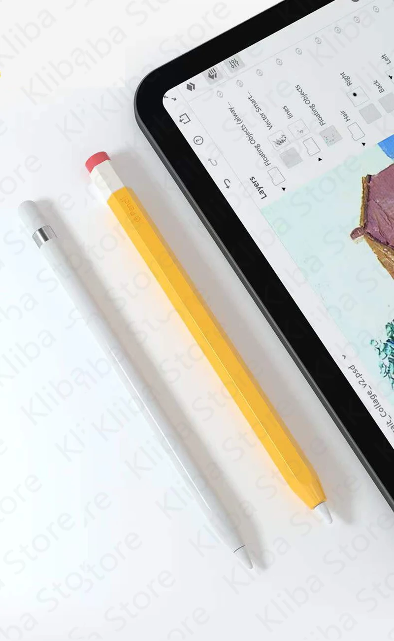 Silicone Pencil Case For Apple Pencil 2nd 1st Tablet Touch Stylus Pouch Portable Protective Cover