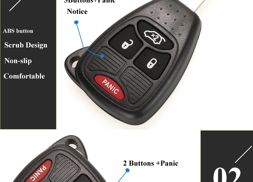 315/433Mhz ID46 Remote Car Key Entry Transmitter for Dodge RAM JEEP Commander Compass Grand Cherokee Liberty Wrangler Chrysler