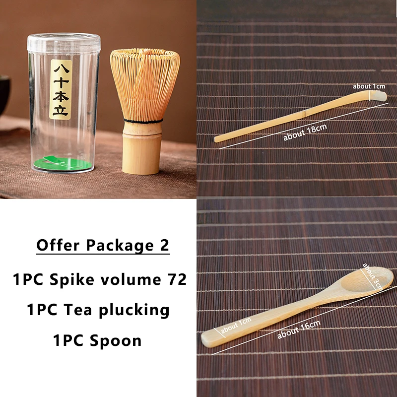 Tea Set Japanese Tea Set Matcha Whisk (Chasen) Tea Spoon And Scoop (Chashaku) Matcha Set Bamboo Accessories