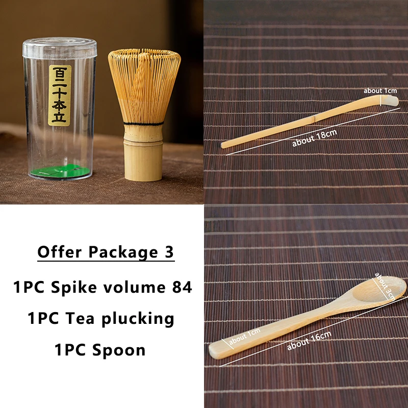 Tea Set Japanese Tea Set Matcha Whisk (Chasen) Tea Spoon And Scoop (Chashaku) Matcha Set Bamboo Accessories